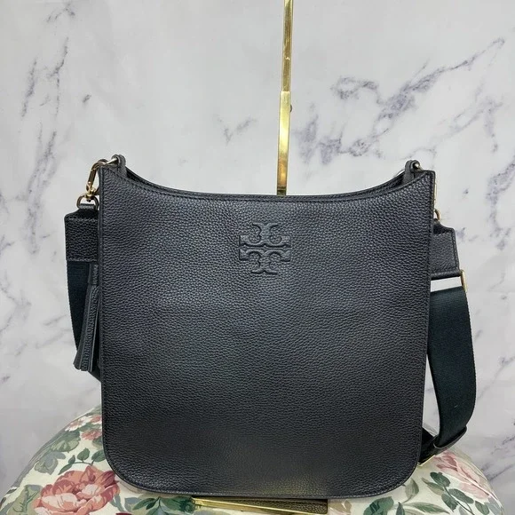 Tory Burch| Thea Web Large Shoulder Bag - Picture 2 of 11